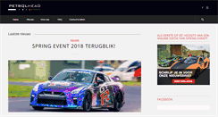 Desktop Screenshot of petrolhead-events.com