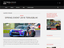 Tablet Screenshot of petrolhead-events.com